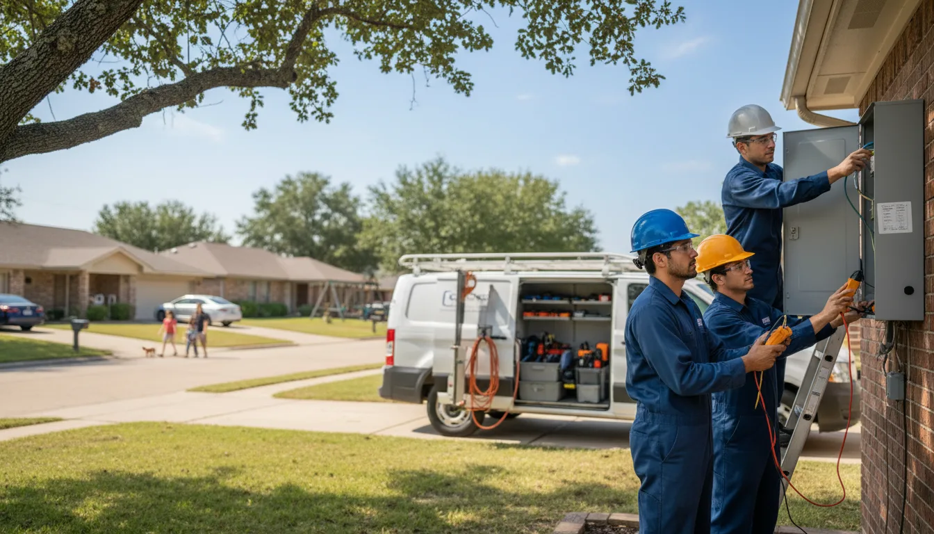 Certified electrician providing emergency electrical services in Dalzell, SC